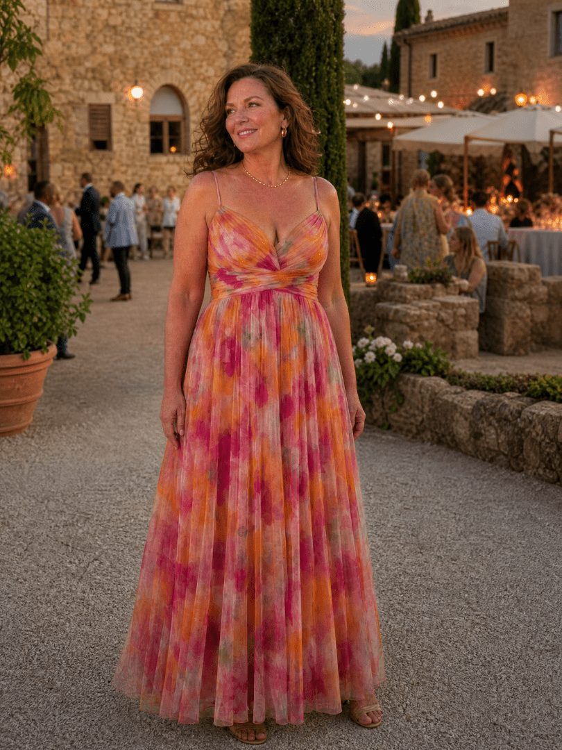 Isel | Vestido Maxi Envolvente Suave - SC