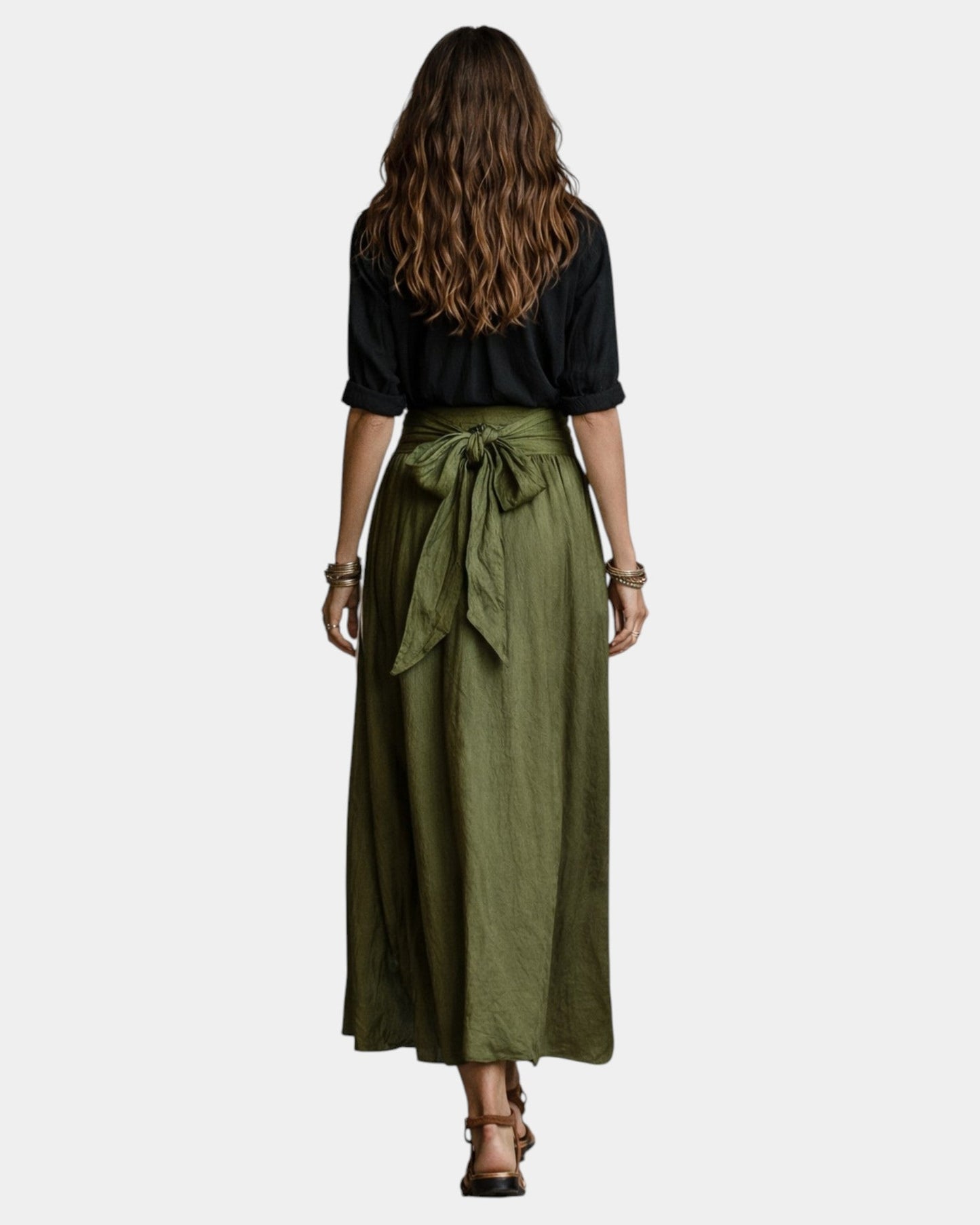 Daniela | Falda Midi + Camisa Negra GRATIS - SC