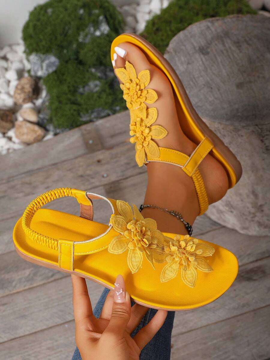 Flora | Sandalias Florales Ortopédicas - SC