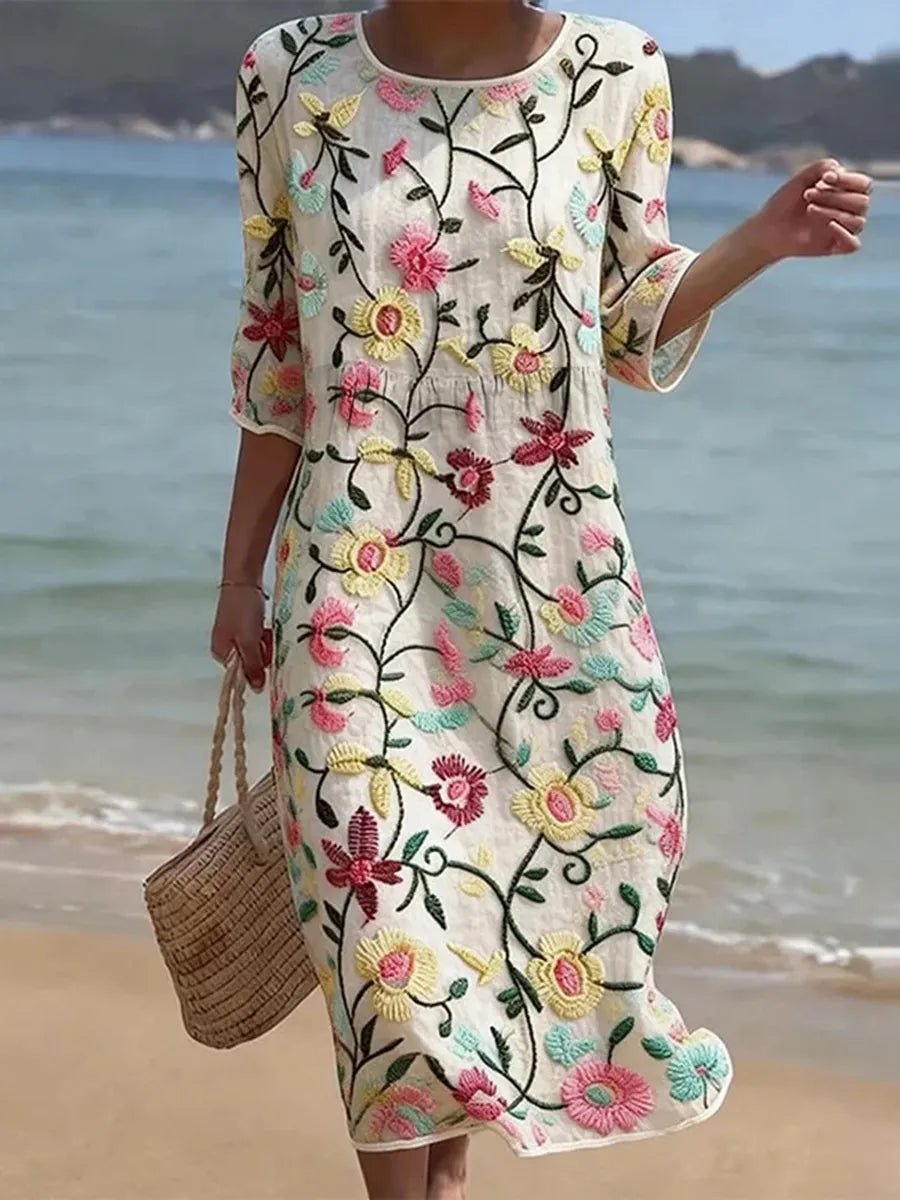 Rebecca | Vestido con Estampado Floral - SC