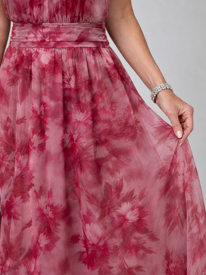 Avien | Vestido midi suave con escote halter