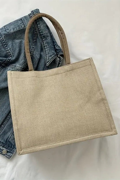 Bolsa de Yute Taila con Estampado Floral y Diseño Ecológico - SC