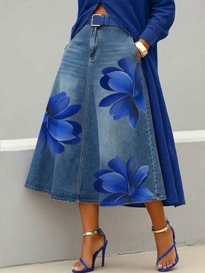 FLORENCIA | Falda Larga + Camisa GRATIS - SC