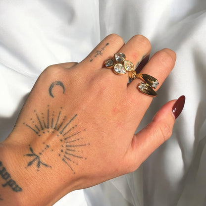 Anillo estrella (ajustable)