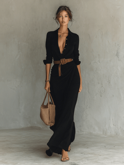 Lucrecia | Vestido Maxi Largo - SC