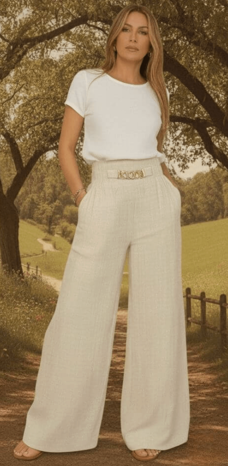 Karina | Pantalones de Lino - SC