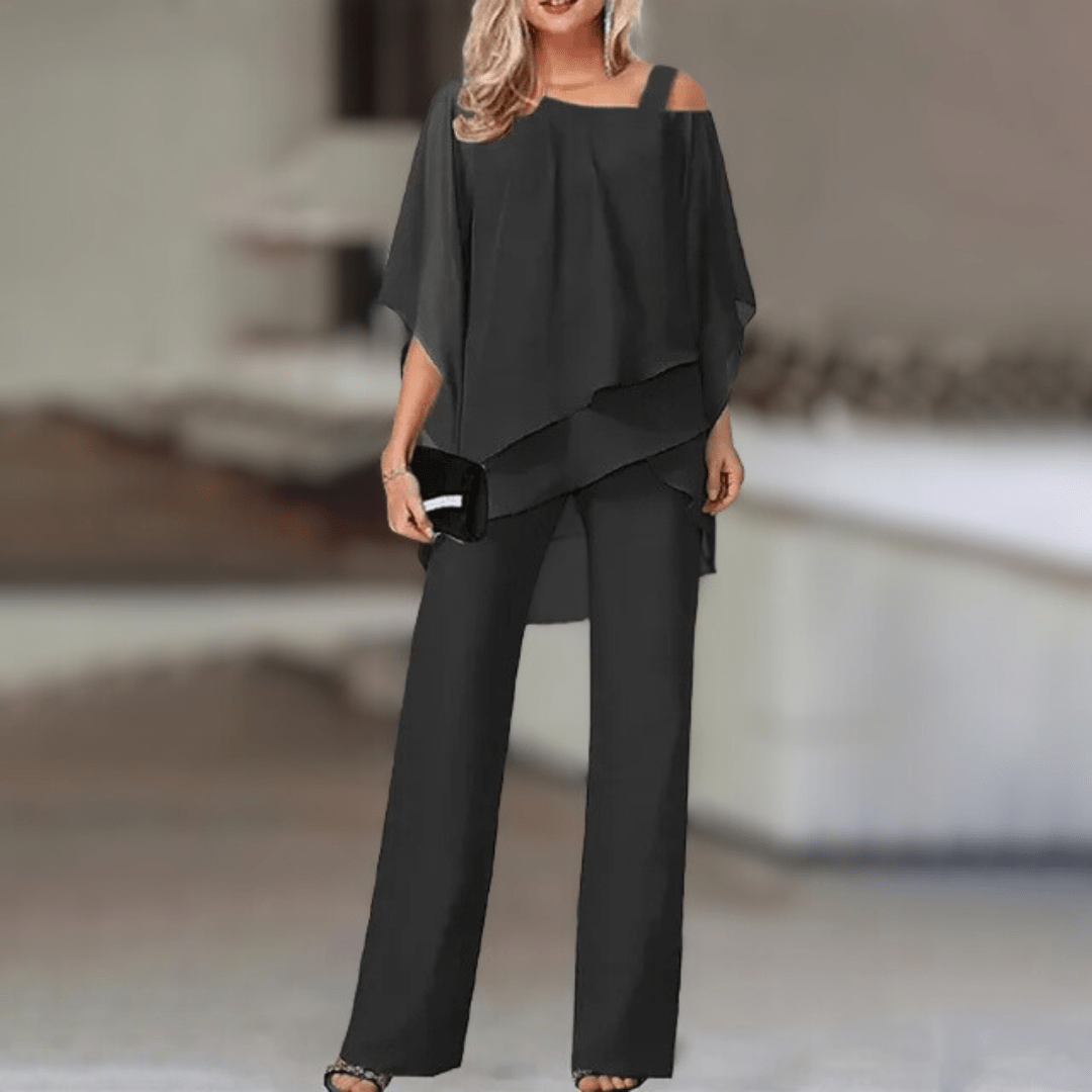 Lorenza™ | Conjunto elegante de dos piezas - SC