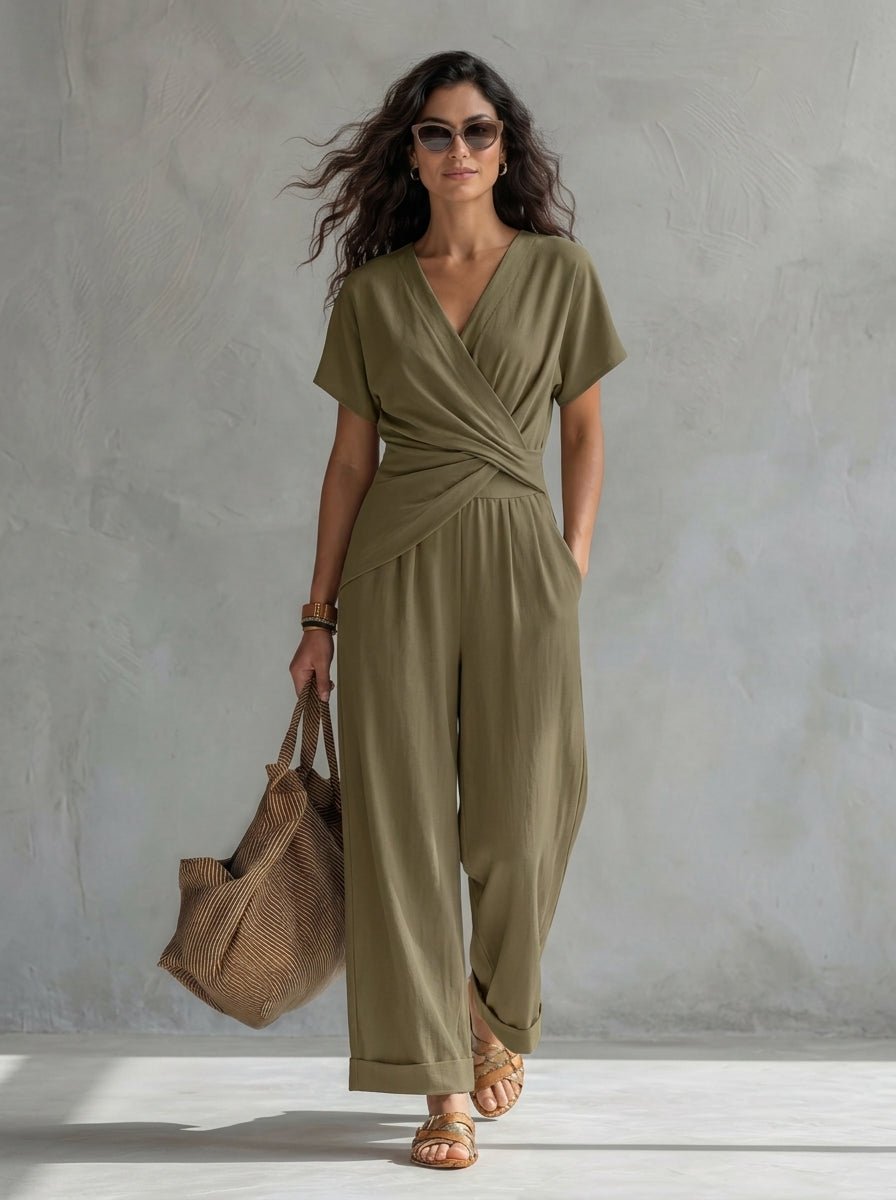 Renata | Conjunto Cruzado Elegante - SC