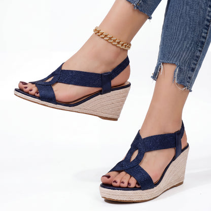 Noelia™ | Zapatos de talón descubierto en punto - SC