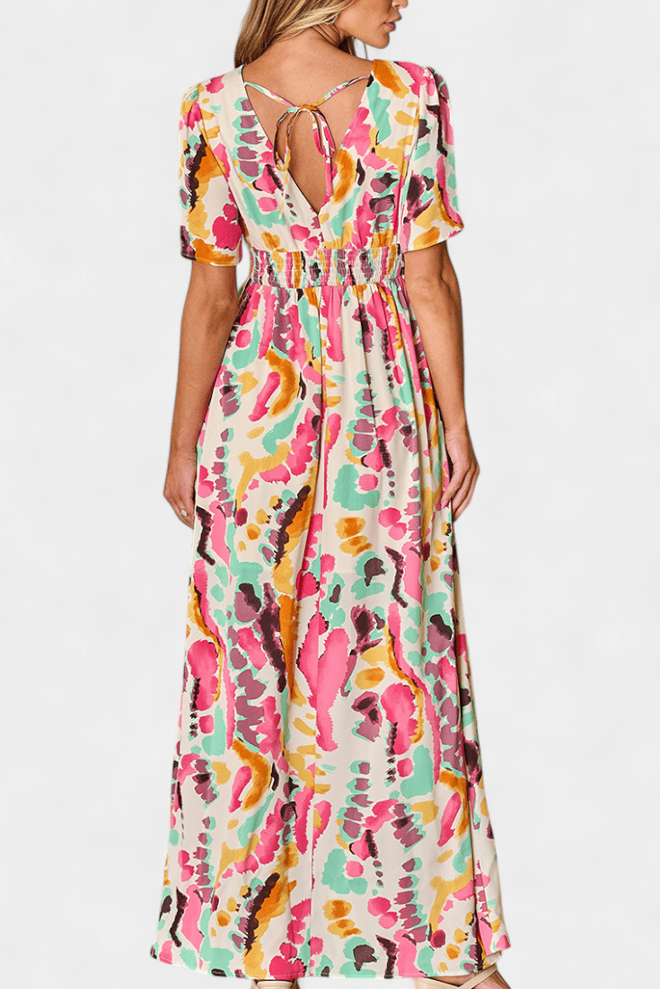 Yuki | Vestido Tie - Dye V - SC