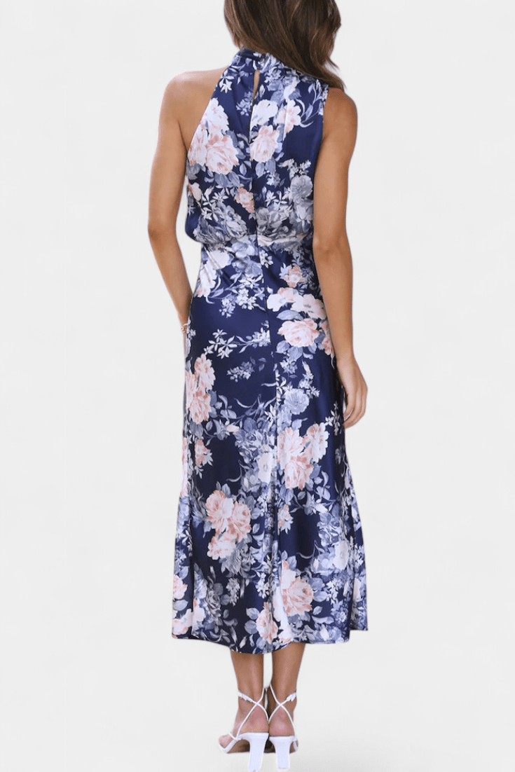 Lisa | Maxi Floral Halter - SC