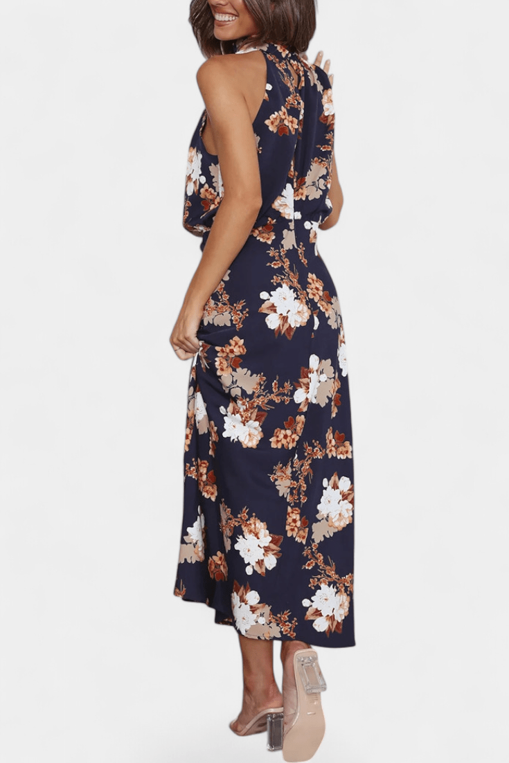 Lisa | Maxi Floral Halter - SC
