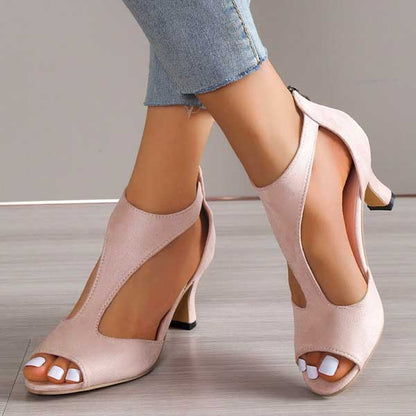 Volmena™ | Sandalias ortopédicas con tacón - SC