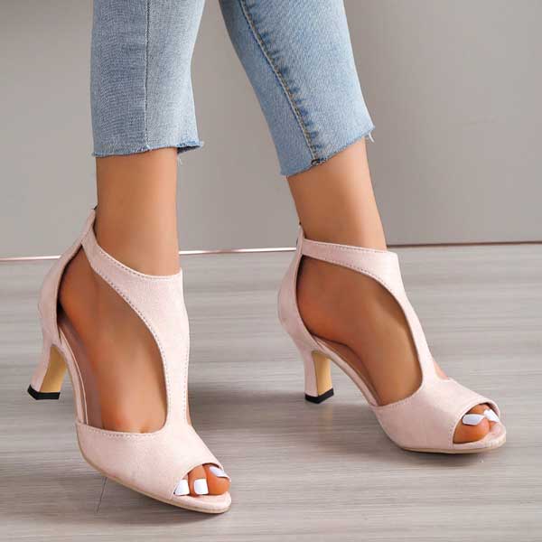 Volmena™ | Sandalias ortopédicas con tacón - SC