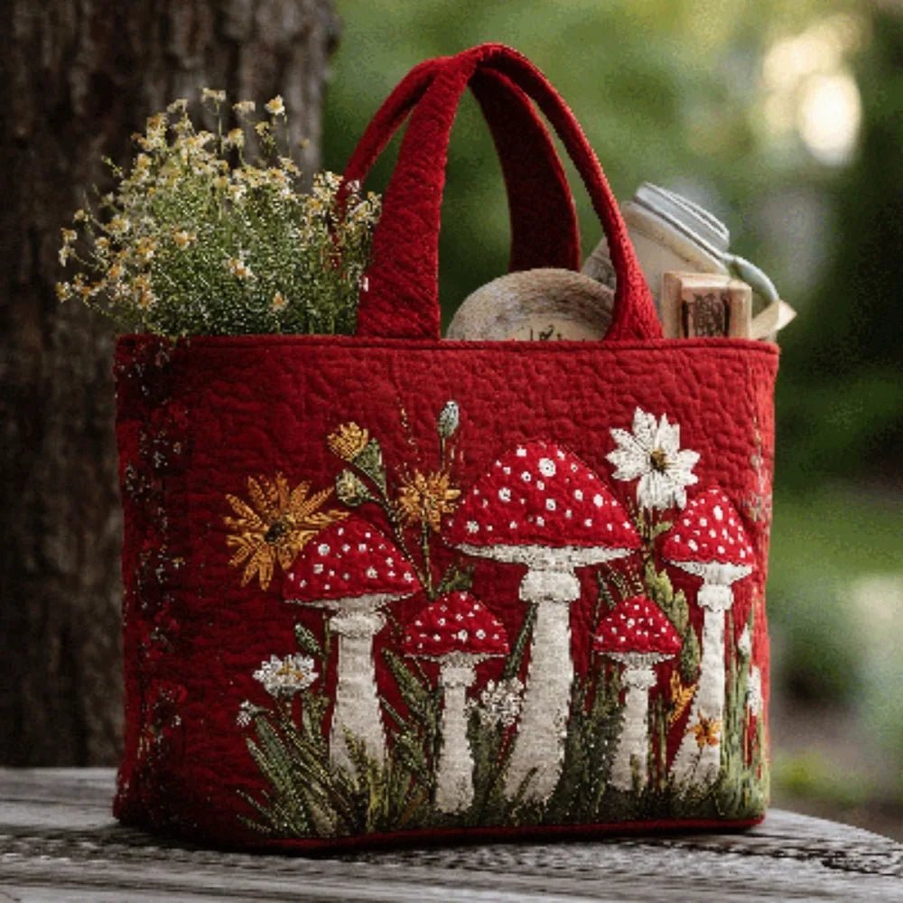 Bolso Tote Vintage Acolchado y Ligero para Mujer - SC