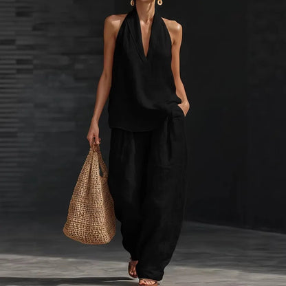 Itzel | Conjunto Casual Sin Mangas - SC