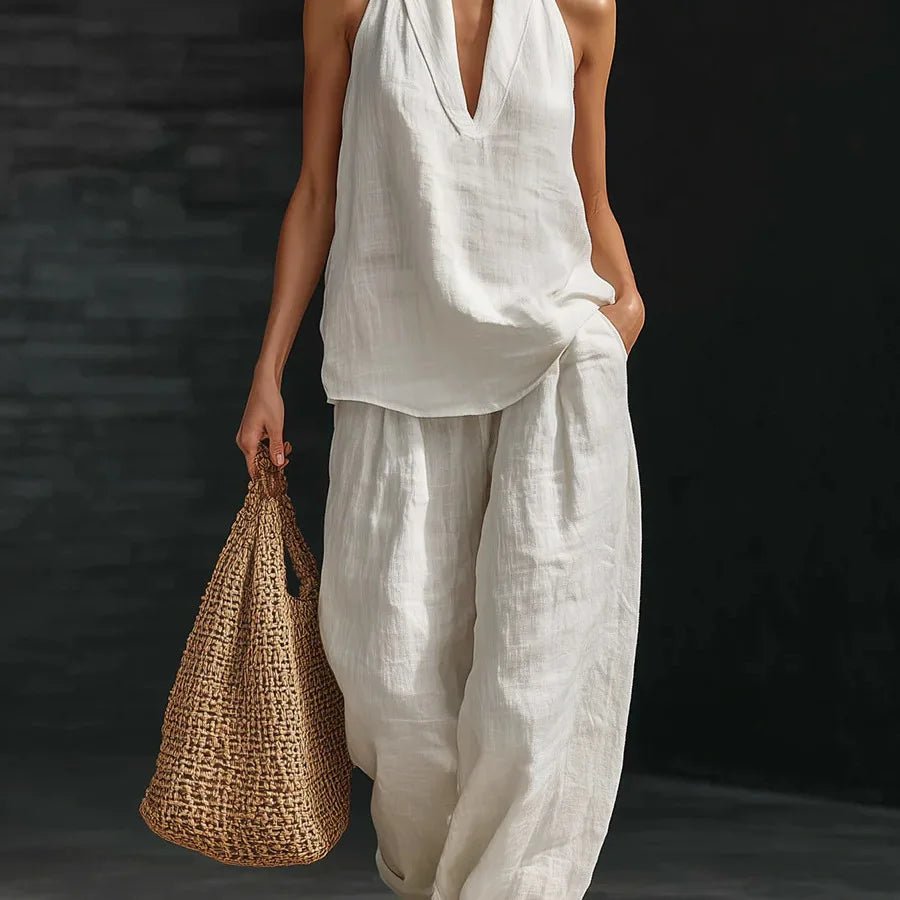 Itzel | Conjunto Casual Sin Mangas - SC
