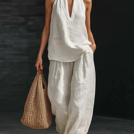 Itzel | Conjunto Casual Sin Mangas - SC