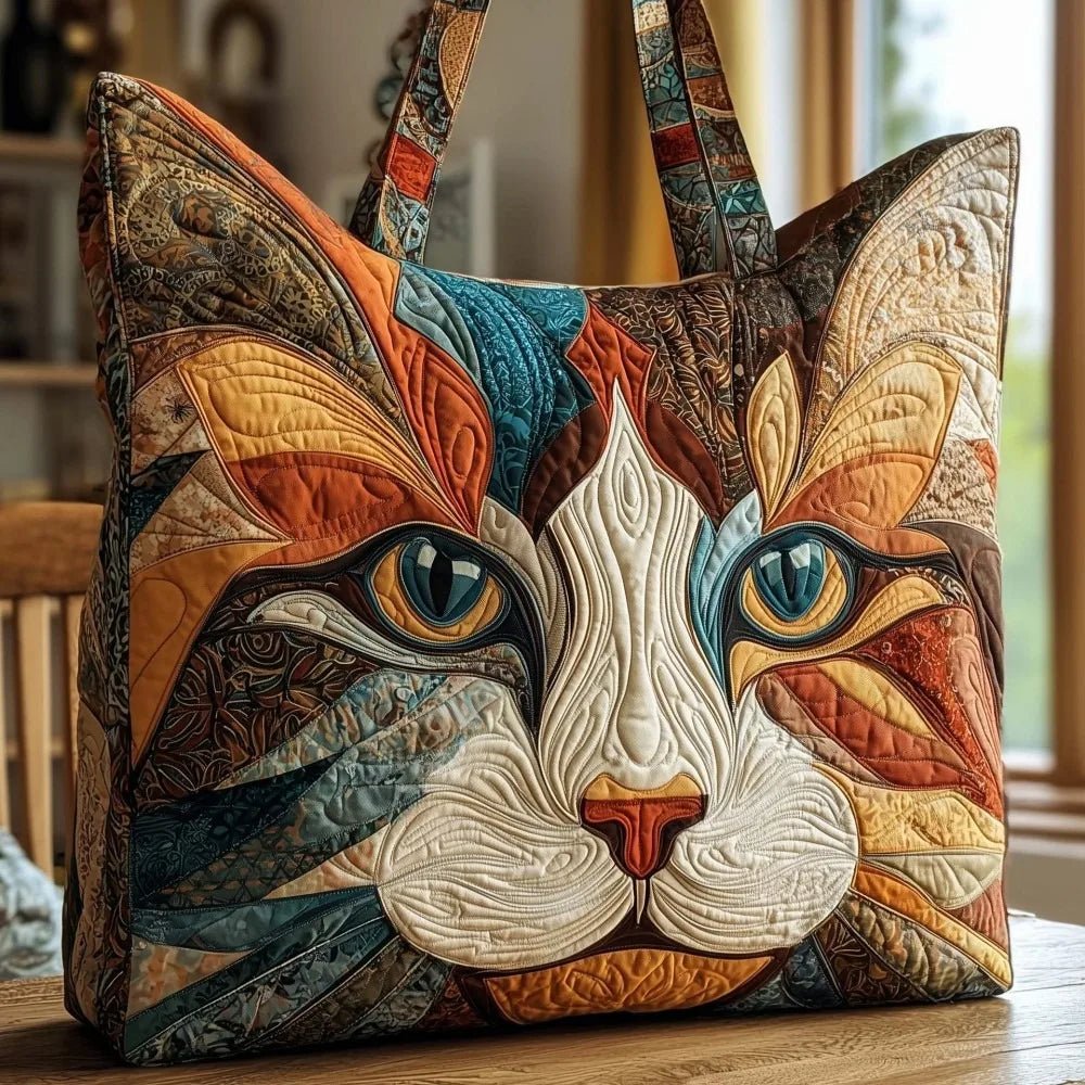 Bolso Tote Vintage Acolchado y Ligero para Mujer - SC