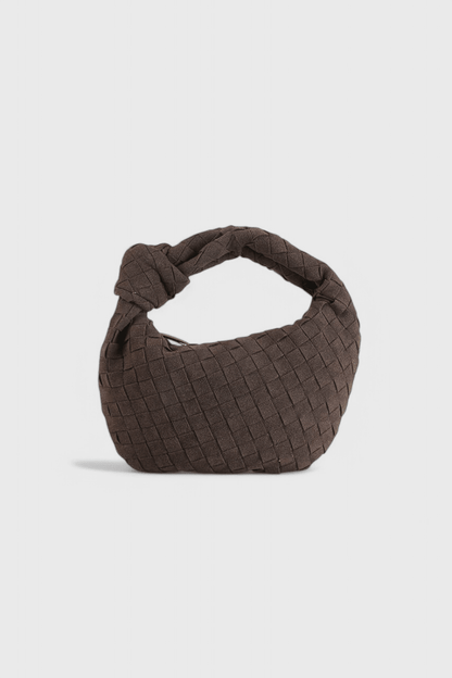 Bolso Mini Woven Remi con Detalle de Nudo - SC