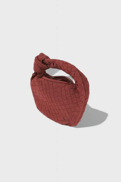 Bolso Mini Woven Remi con Detalle de Nudo - SC