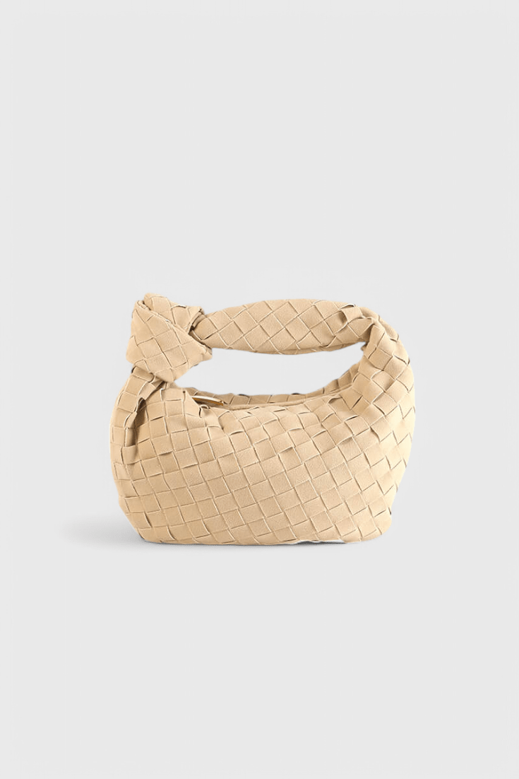 Bolso Mini Woven Remi con Detalle de Nudo - SC