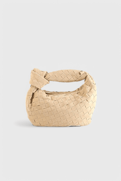 Bolso Mini Woven Remi con Detalle de Nudo - SC