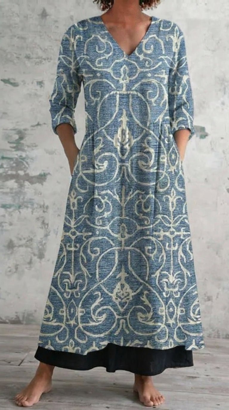 Lia Vestido Floral Elegante - SC