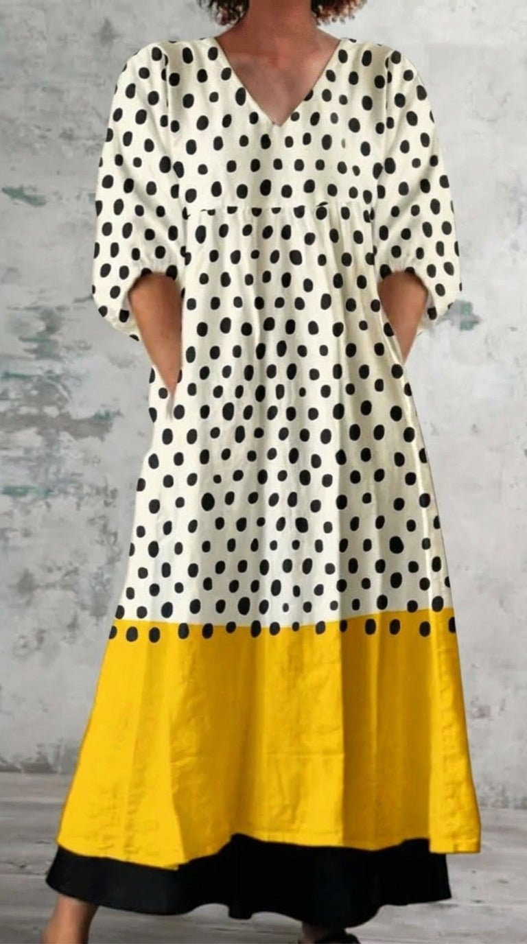 Anna Vestido Elegante con Estampado - SC
