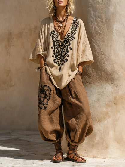 Isadora | Conjunto de 3 Piezas Bohemio