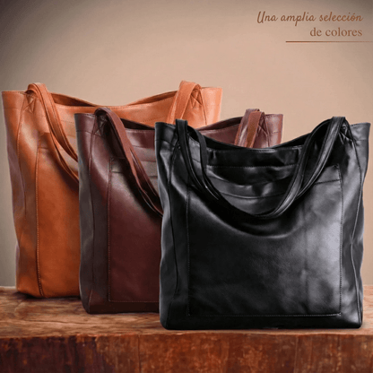 Lorena™ | Bolso de piel moderno y elegante - SC