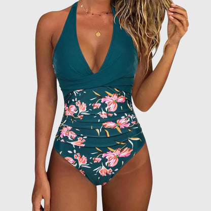 Florence | Traje de Baño Elegante con Escote en V - SC