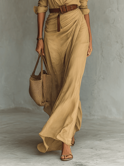 Lucrecia | Vestido Maxi Largo - SC