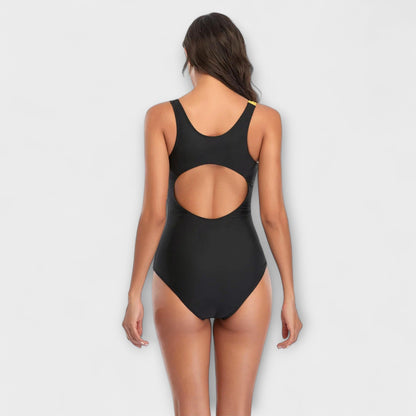 Traje de Baño con Recorte en la Espalda - SC