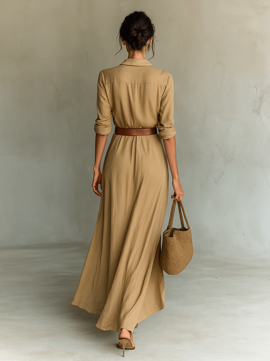 Lucrecia | Vestido Maxi Largo - SC