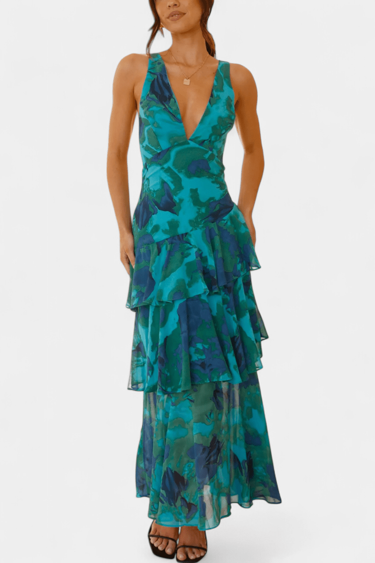 Domenica | Vestido Gasa V - SC