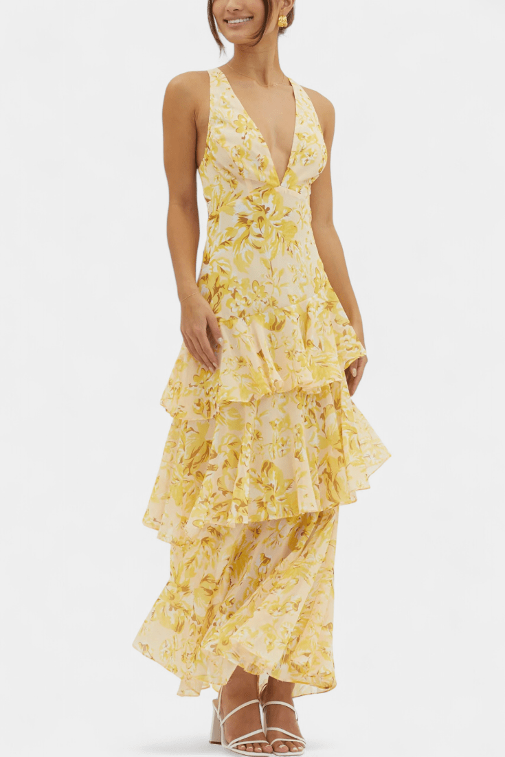 Domenica | Vestido Gasa V - SC