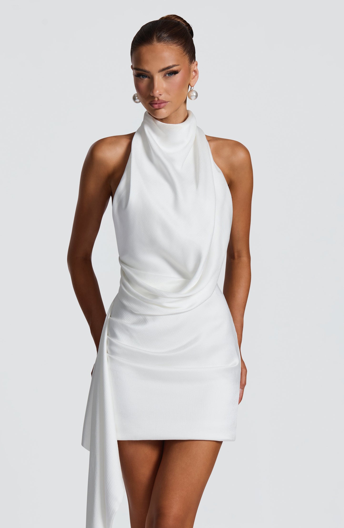 Nadine Vestido corto - Marfil - SC
