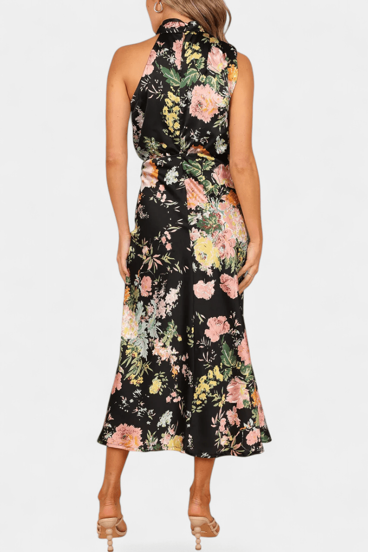 Lisa | Maxi Floral Halter - SC