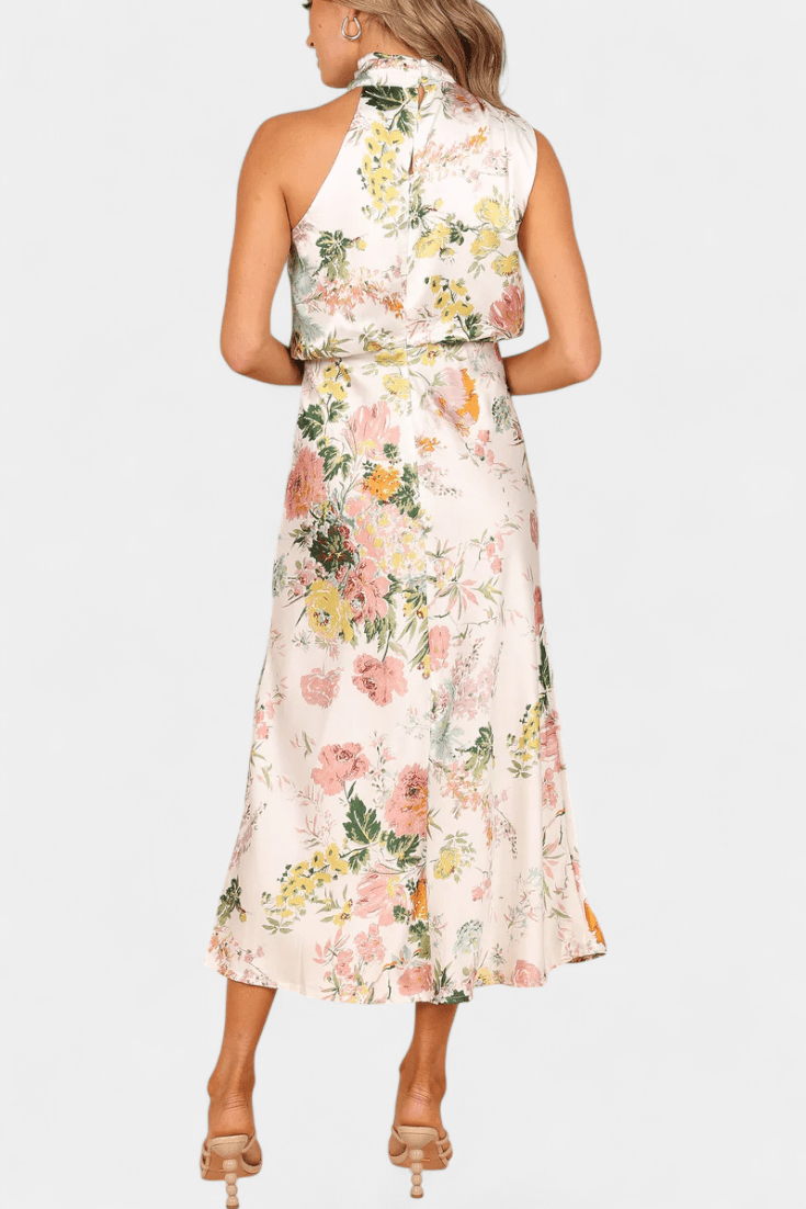 Lisa | Maxi Floral Halter - SC
