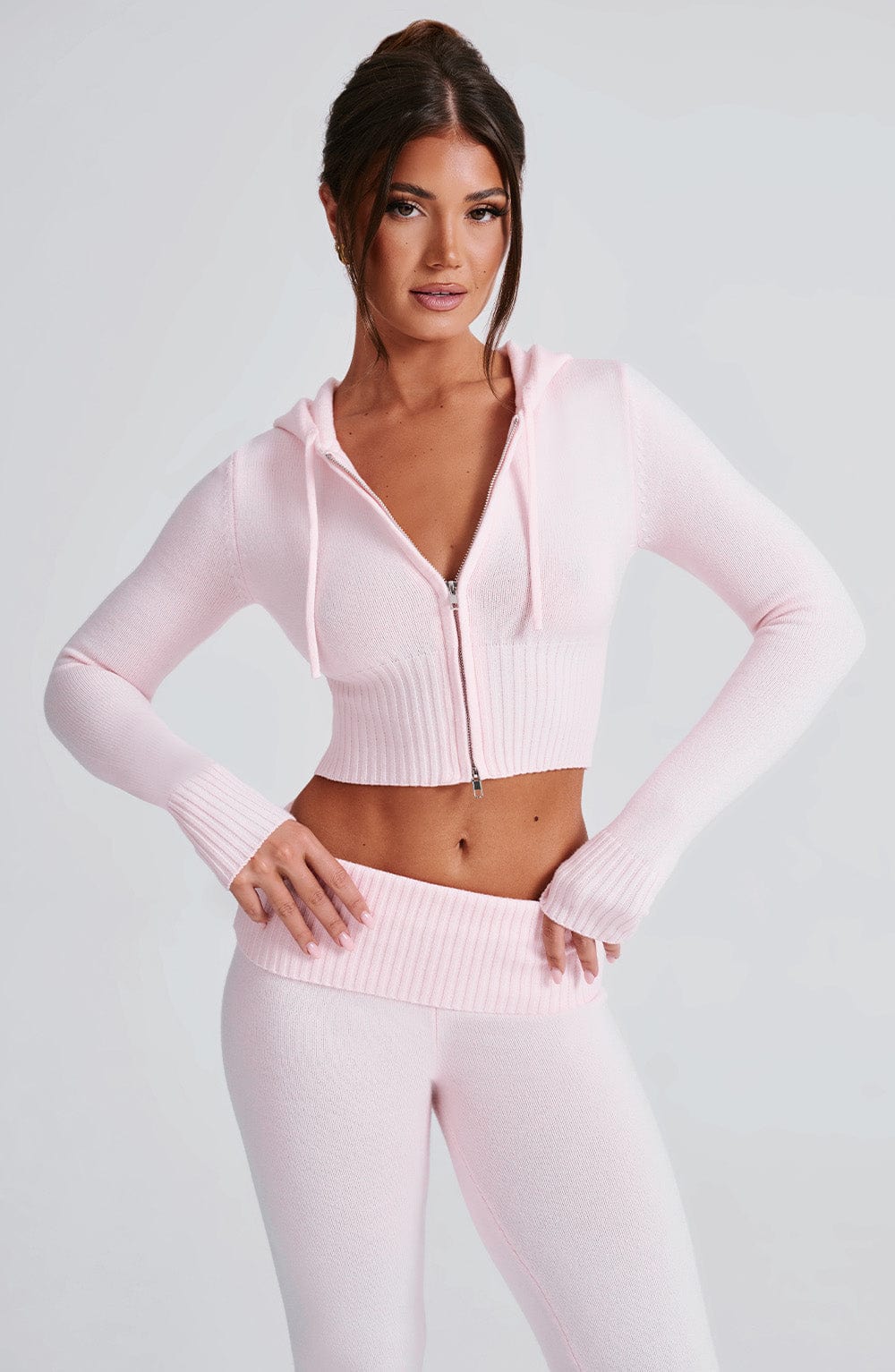 Portia Sudadera con Capucha - Rosa - SC