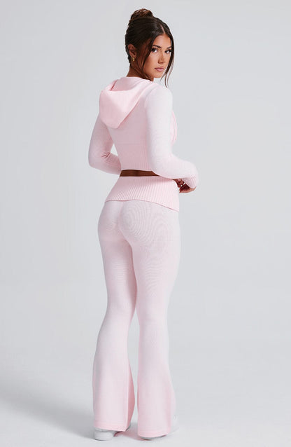 Portia Pantalones de Punto - Rosa - SC