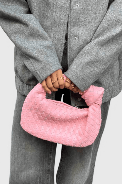 Bolso Satchel Mini Woven Sage - SC