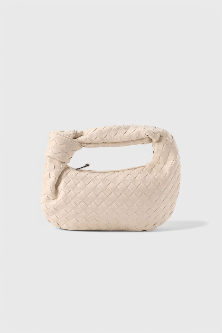 Bolso Satchel Mini Woven Sage - SC