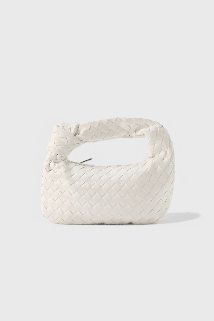 Bolso Satchel Mini Woven Sage - SC