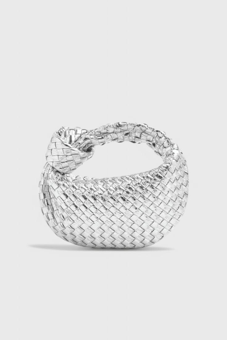 Bolso Satchel Mini Woven Sage - SC